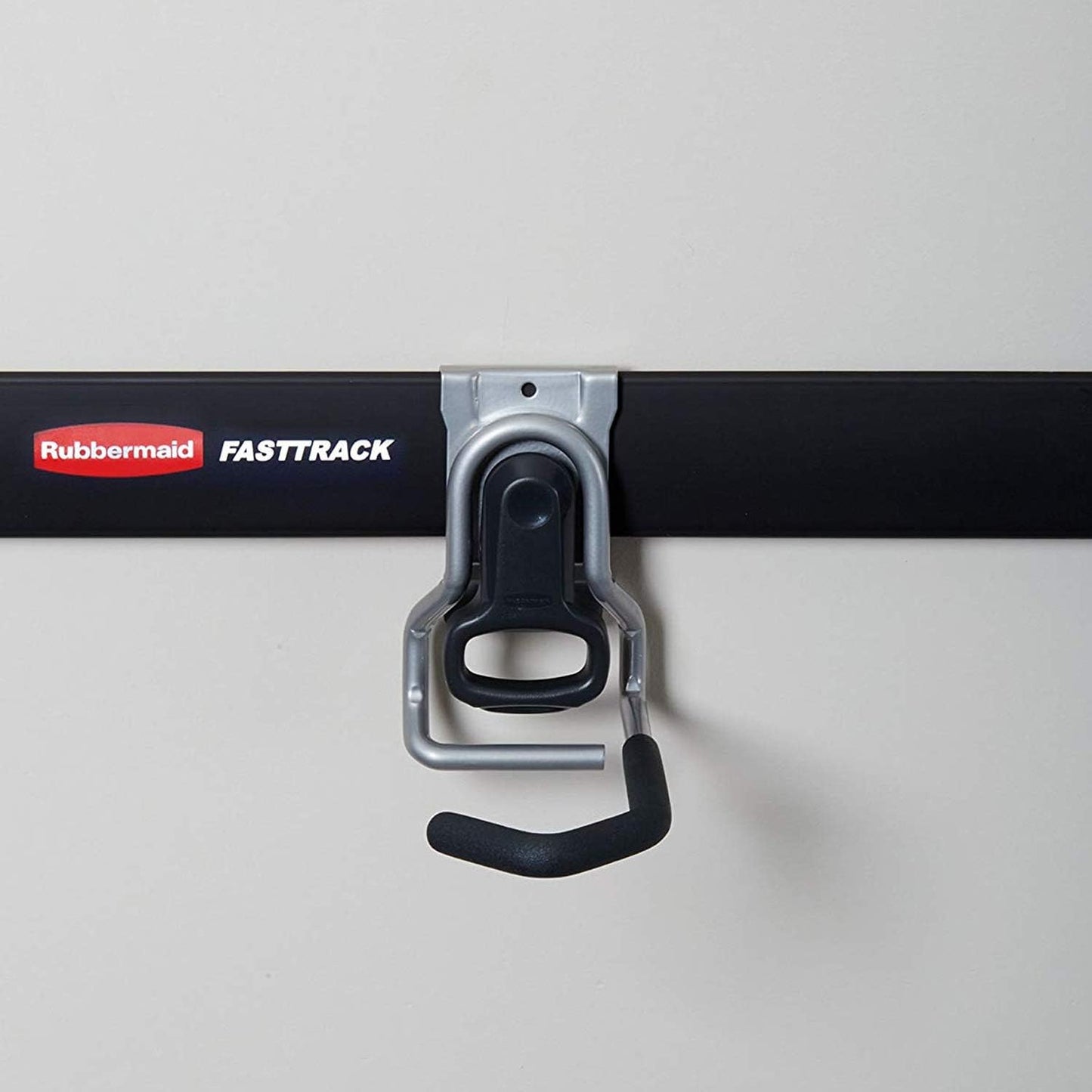 Rubbermaid Fasttrack Heavy-Duty Bicycle Storage Wall Hook - Vertical Bike Rack for Bikes Up to 50 lbs (4 Pack)