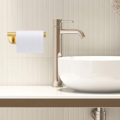 uxcell Stainless Steel Toilet Paper Holder - Rustproof Wall Mount Tissue Holder | 6.2-Inch Silver Design