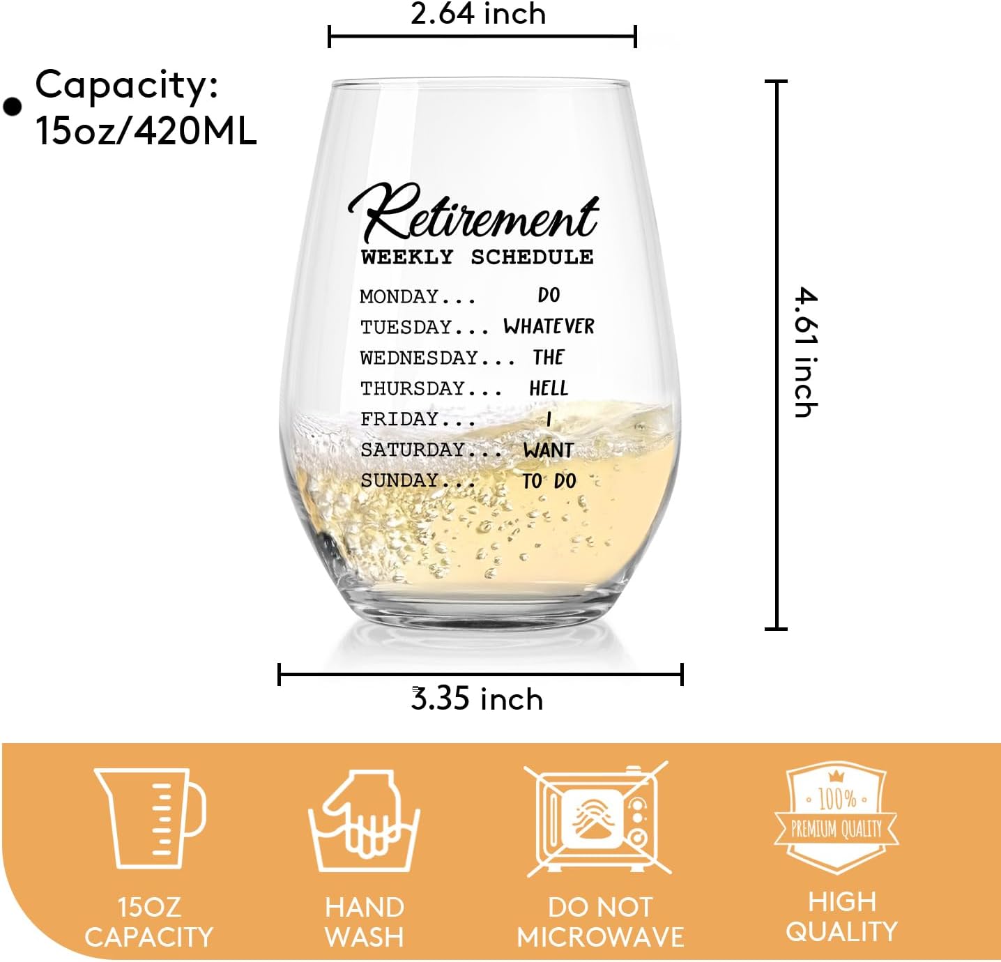 Retirement Gifts for Women Men, Funny Retirement Wine Glass and Wine Bag Set, Best Retired Gifts for Friends Cowkers Doctors Nurses Teachers Boss-PAIRS WELL WITH RETIREMENT