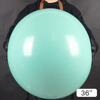 PartyWoo 36" Jumbo Ice Cream Theme Balloons - 4pcs Latex for Birthday & Wedding Decorations