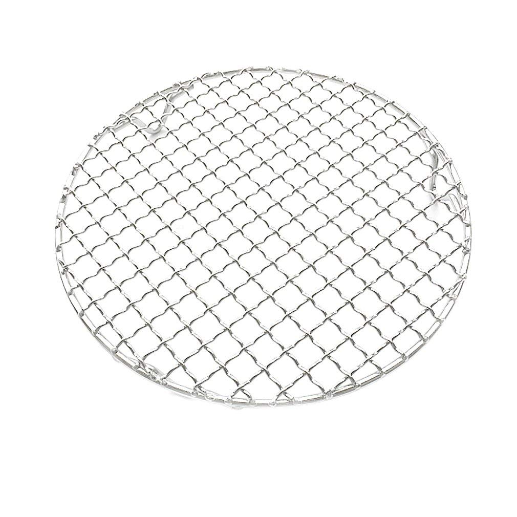 InBlossoms Versatile Round 304 Stainless Steel Cooling Rack Baking,Heat Resistant Rust Proof Sturdy Durable Dia 9.5"