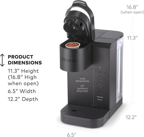 Keurig K-Express | Matte Gray Single-Serve Coffee Maker with Easy Brew Technology