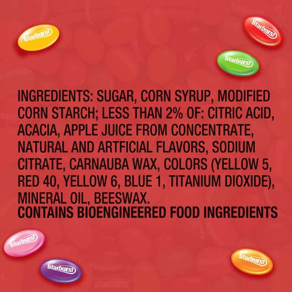 STARBURST Original Jelly Beans Gummy Candy, 14 oz Bag