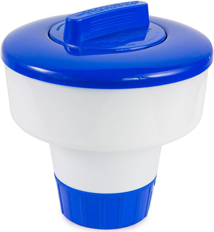 XtremepowerUS Chlorine Dispenser - 3" Tablet Floater for In-Ground & Above-Ground Pools