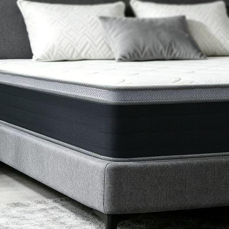 Queen Size Mattress in a Box 60x80 Inch Soft Pocket Spring Support Foam Cover