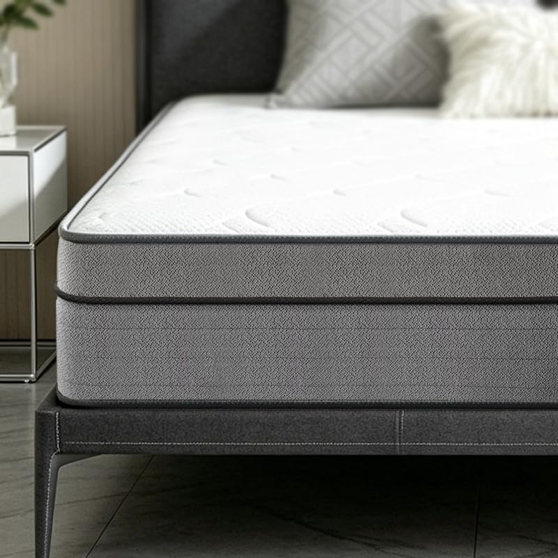 Queen Size Innerspring Mattress in a Box - Soft Comfort 60x80 Inch