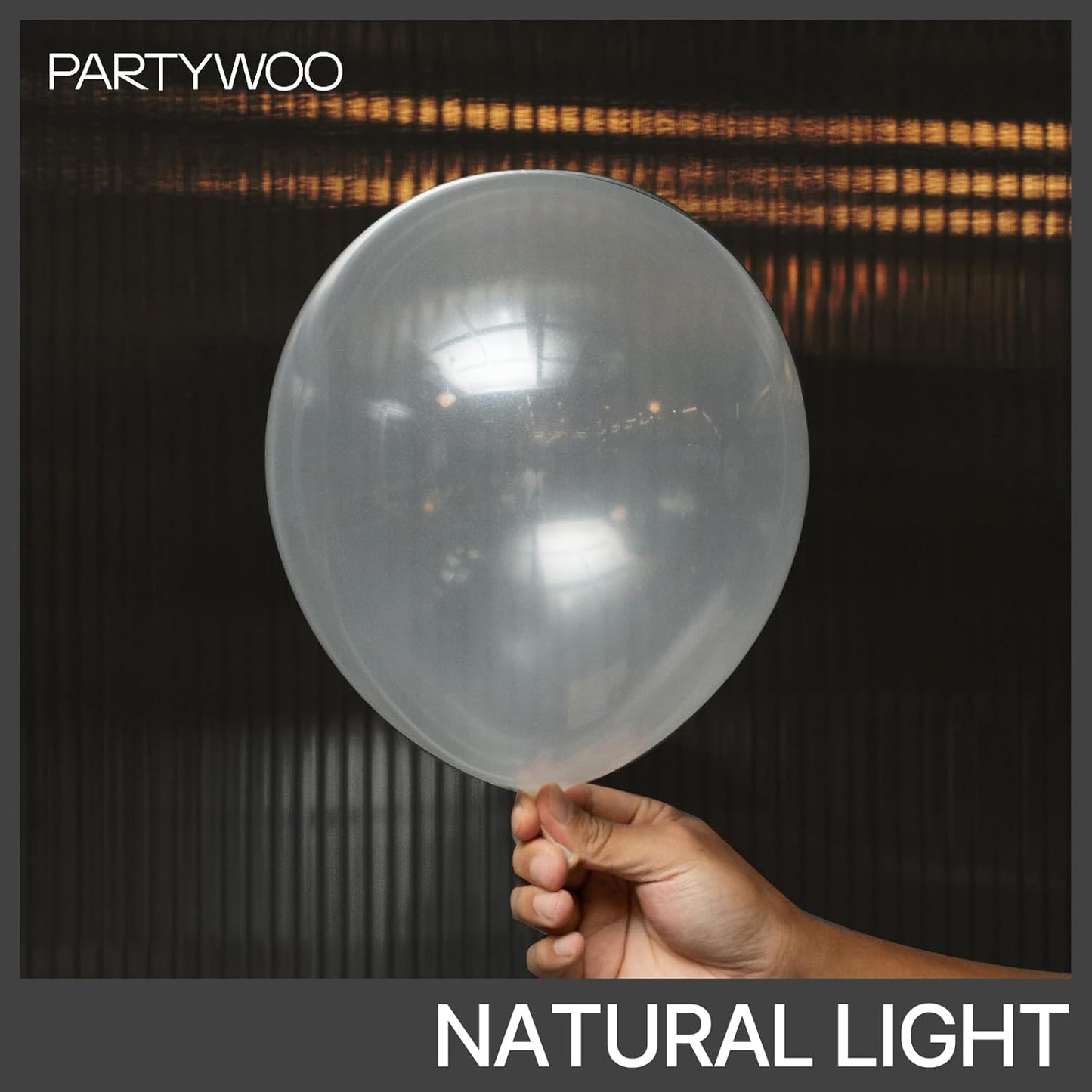 PartyWoo Clear Balloon Arch Kit - 127pcs in Various Sizes for Weddings, Graduations & Celebrations