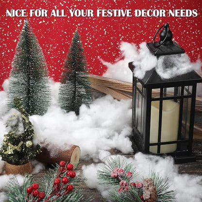 2500g Fake Snow for Christmas Decorations Indoor Holiday Winter Craft