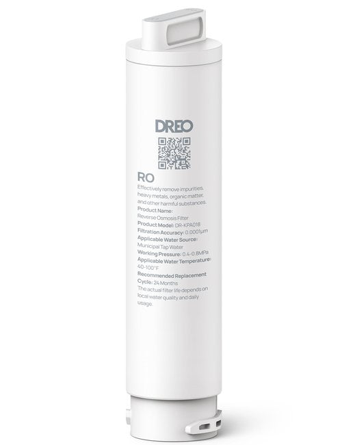 DREO RO Filter Replacement Cartridge, 2-year Lifetime-2nd Stage, Compatible with RO Water Filter 511