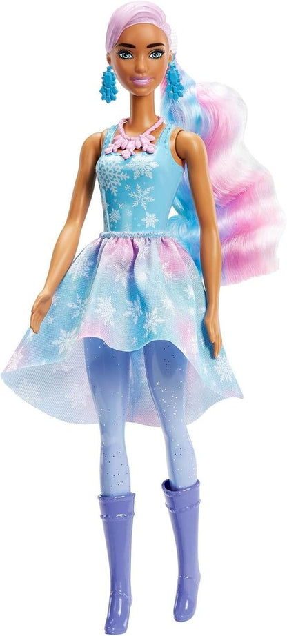 Barbie Color Reveal Advent Calendar - 1 Doll, 3 Pets, Clothes & 25 Surprises for Kids