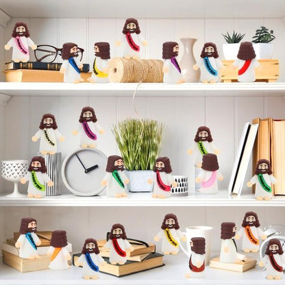BSTCRAFT Mini Jesus Figurines - 80 Pcs Religious Gifts for Easter Egg Stuffers & Sunday School