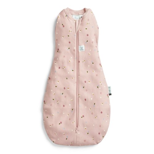 ergoPouch 1.0 TOG Cocoon Baby Sleep Sack 0-3 Months, Swaddle Sleeping Bag, Temperature Control Wearable Blanket (Daisies)