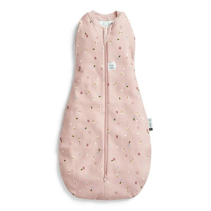 ergoPouch 1.0 TOG Cocoon Baby Sleep Sack 0-3 Months, Swaddle Sleeping Bag, Temperature Control Wearable Blanket (Daisies)