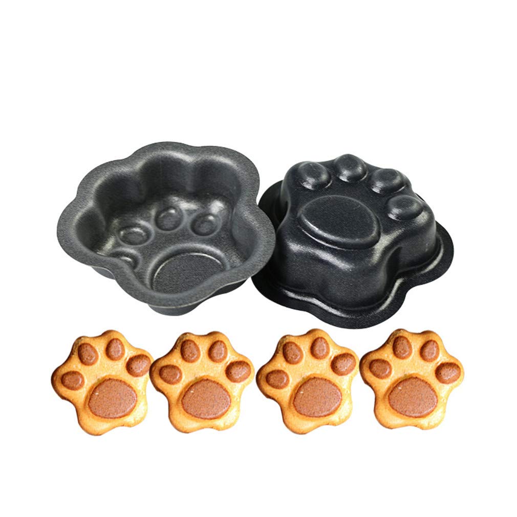 2PCS Claw Cake Pan 3D Aluminum Baking Mold Cute DIY Bakeware Kitchen Supplies