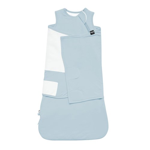 KYTE BABY Unisex Rayon Made from Bamboo Sleep Bag Swaddler for Babies, 1.0 Tog (Fog)