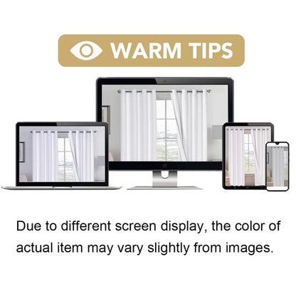 H.VERSAILTEX Pure White Curtains 96 inches Long, 100% Blackout Curtains for Bedroom Thermal Insulated Linen Textured Curtains Living Room Grapes 2 Panel Sets, 52W x 96L - Inch