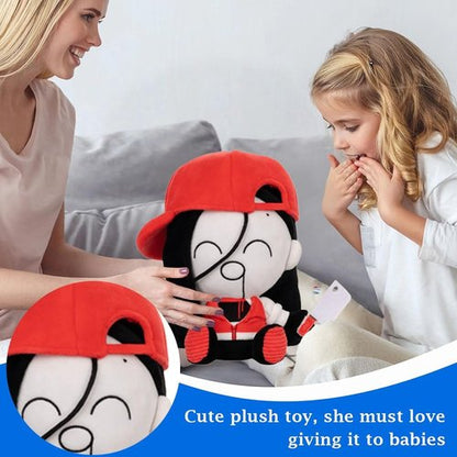BU-TCHER Yixi Soft Plush Ornament - 7.87 Inch Modern Decorative Cushion for Stress Relief & Cozy Comfort