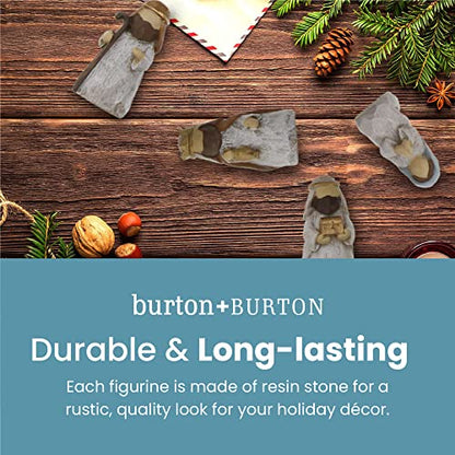 burton+BURTON Nativity Includes Creche, Set of 7
