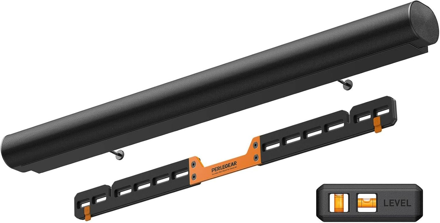 Perlegear Soundbar Wall Mount - Compatible with Sonos Arc & Arc Ultra | Hidden Design, Sturdy Steel Structure