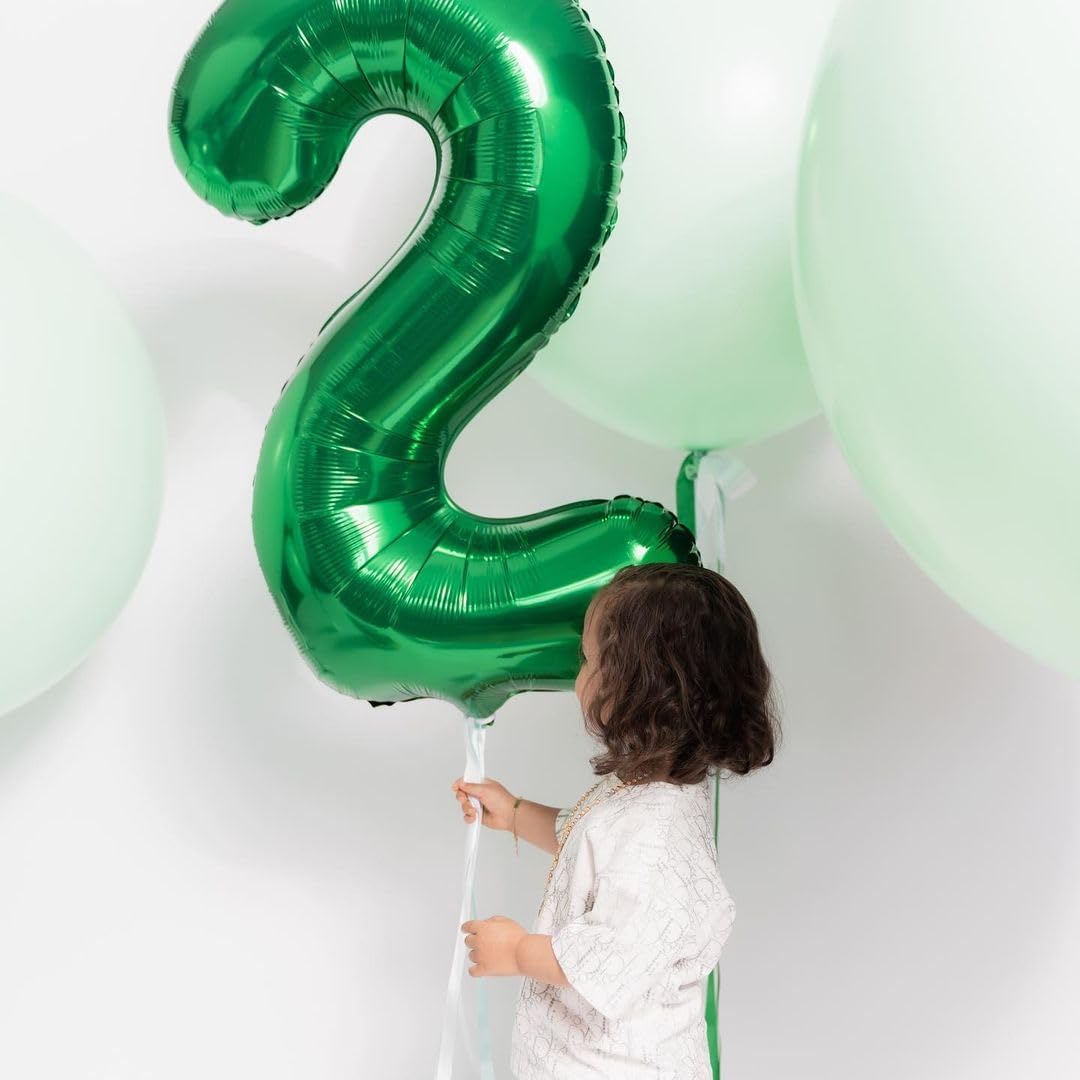 Number 16 Balloon by [Brand Name] - 40 Inch Dark Green Giant Foil Balloon for 16th Birthday Party Decorations