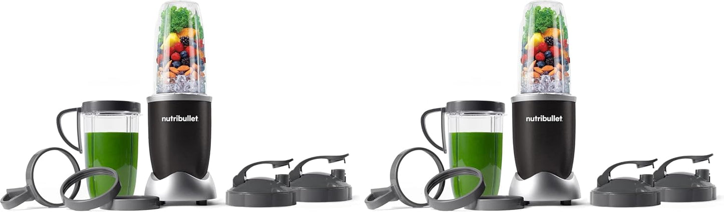 NutriBullet Pro 13-Piece Blender Set - Powerful 900W Motor in Sleek Onyx Black | Perfect for Smoothies