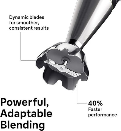 Braun MQ9137XI Hand Blender - MultiQuick 9 with iMode Technology for Effortless Blending