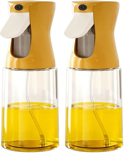 Skiennix Glass Oil Spray Bottle - Kitchen Atomizer for Easy Oil Dispensing | 10 oz Capacity