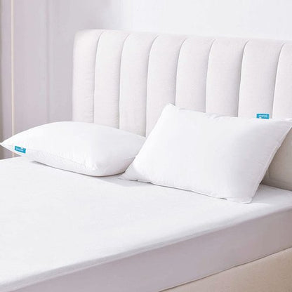 Pillow Protector 100% Waterproof & Noiseless Pillow Cover Pillow Protectors with Zipper Standard Size 2 Pack 20 x 26 Inches Pillow Cases Machine Washable