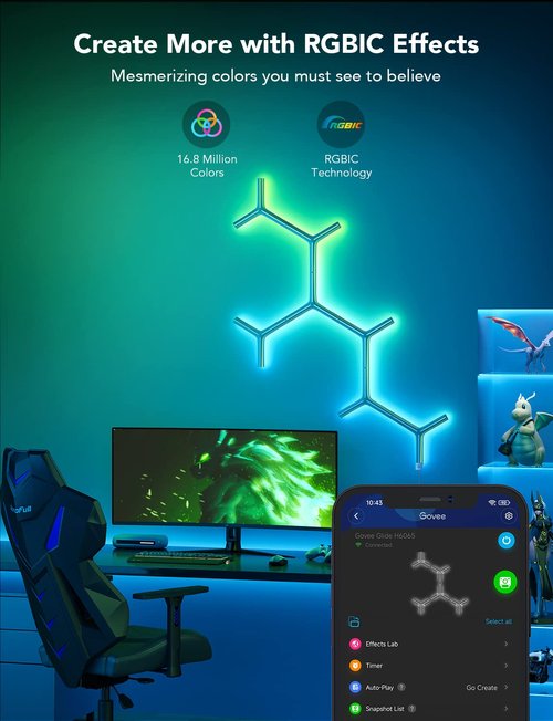 Govee Glide Y Lights Connector Accessories for H6065