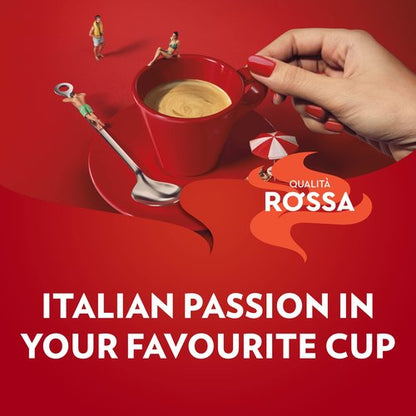Lavazza Qualità Rossa Whole Bean Coffee, Medium Roast, Arabica and Robusta Blend, 2.2 lb Bag (Pack of 1)