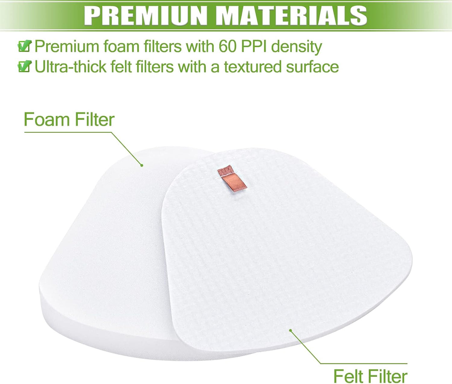Shark Navigator Lift-Away Deluxe Filter Set - 2 HEPA & 4 Foam/Felt Replacement Filters | Compatible with ZU503AMZ, NV360, NV352, NV370, NV358, NV355, NV351, NV356E, UV540, NV350