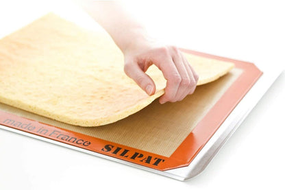Silpat Nonstick Baking Mat Set - Half Size 11.6 x 16.5 Inch for 13 x 18 Inch Pans | Set of 2