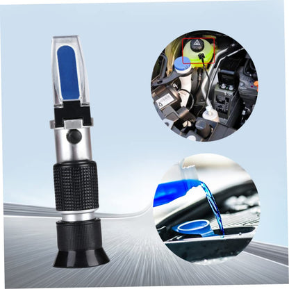 Refractometer Antifreeze Coolant Tester Detector for Automobile Battery Acid Glycol Diesel Exhaust Fluid