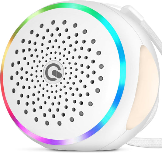 White Noise Sound Machine - 27 Soothing Sounds with Timer & Memory Function | Portable for Home, Office & Travel