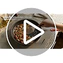 8 Inch Non-Stick Frying Pan with Black Handle - Espresso Variation