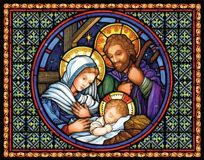 Holy Night Advent Calendar with Bible Text Nativity Story - Christmas Countdown