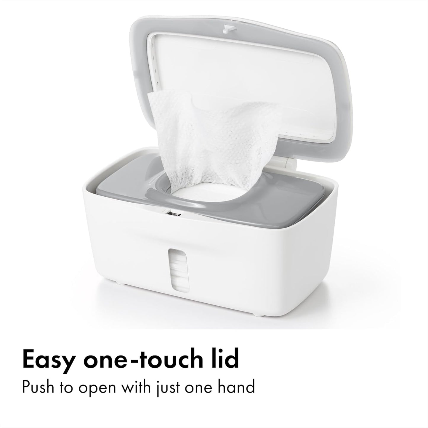 OXO Tot Wipes Dispenser - Perfect Pull Design for Easy Access | Stylish Gray Finish