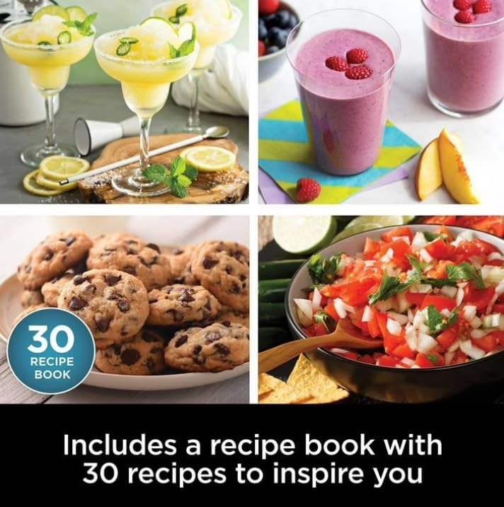 Professionall System Blender Plus - 8 Cup Food Processor with Auto IQ, 1400W Power & XL Capacity