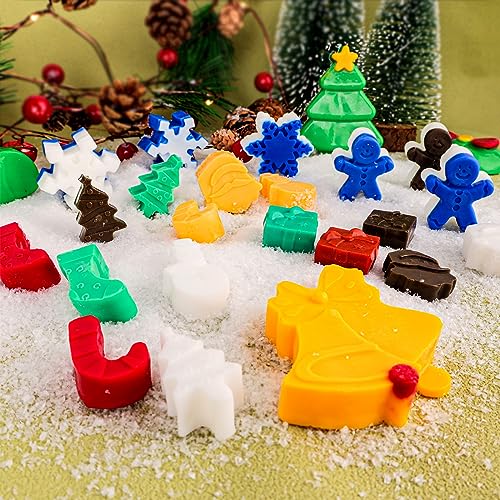 Christmas Silicone Molds Set for Baking Chocolate Candies & Decorations