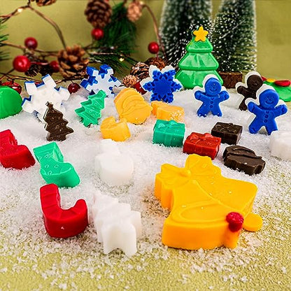 Christmas Silicone Molds Set for Baking Chocolate Candies & Decorations