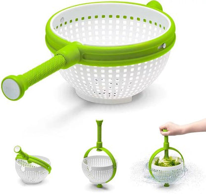 Best Rated colander Salad Spinner Salad Spinner Kitchen Colander for Washing Vegetables and Fruits Efficient Salad Drying Tool with Strainer Basket for Healthy Eating and Meal Preparation
