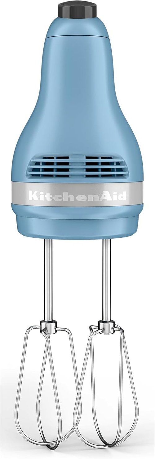 KitchenAid 5-Speed Hand Mixer - Ultra Power Performance in Velvet Blue Finish