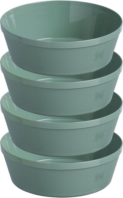 Stanley Wildfare 26-Piece Camp Kitchen Cook Set - Complete Cooking Essentials | 4 Qt Pot, 8" Fry Pan, Table Settings | BPA-Free