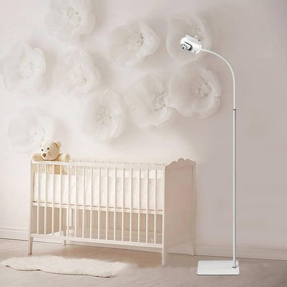 Infant Optics Adjustable Height Floor Stand Mount - Compatible with DXR-8 Pro & Nanit Pro | Versatile Design for Baby Monitors