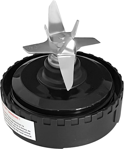 Ninja 5 Fins Blender Blade Replacement - Compatible with Ninja QB3001SS & 16oz Cup | 3.35-Inch Fins