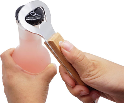 Skiennix Can Punch Bottle Opener - Manual Stainless Steel Design | Durable & Easy to Use