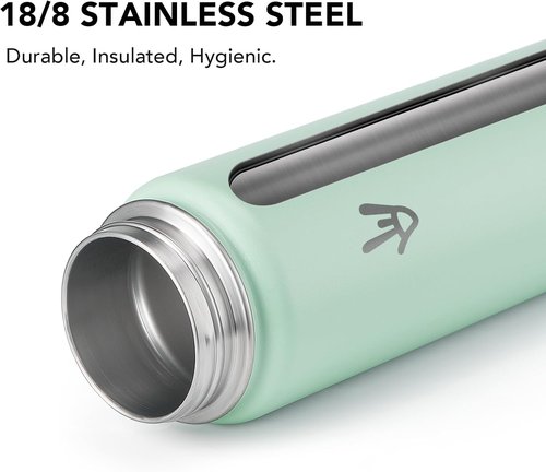 Enerbone 32 oz Insulated Water Bottle - Stainless Steel, Leakproof Design, Keeps Drinks Hot or Cold