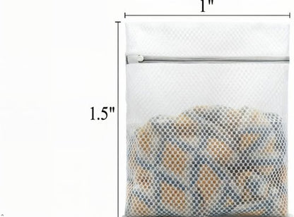 Honeycomb Mesh Laundry Bags - Durable Delicate Washing Machine Bags | XXS Trial Size (1PC)