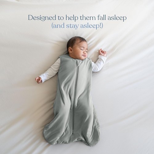HALO SuperSoft Bamboo Wearable Blanket 1.5 TOG - Plush Baby Sleep Sack for Newborns & Toddlers, Machine Washable, 6-12 Months, Medium, Mauve