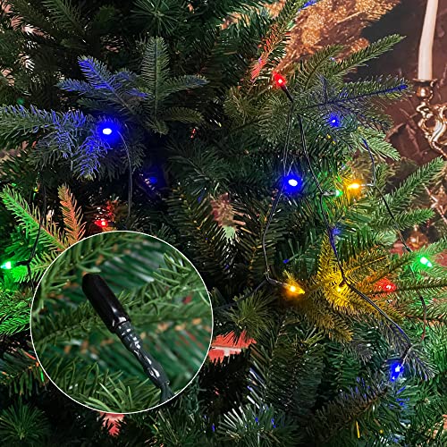 200 Pcs No Glow Caps for String Lights - Blackout Caps for 5mm LED Tubes